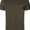 Härkila Base All Season S/S Shirt paita, Willow Green New