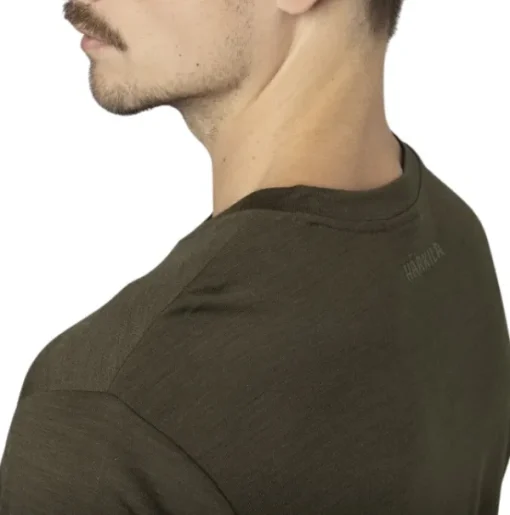 Härkila Base All Season S/S Shirt paita, Willow Green New
