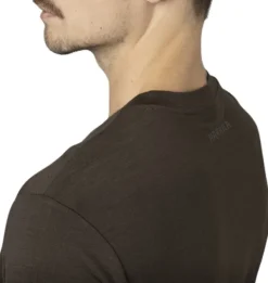 Härkila Base All Season S/S Shirt paita, Shadow Brown Best