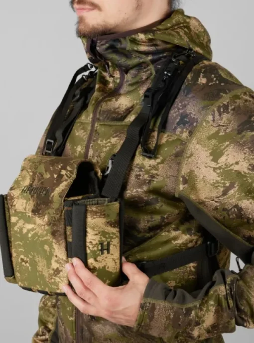 Härkila Deer Stalker Camo Bino Strap kiikarin kantolaukku valjailla, Axis MSP®Forest New