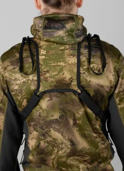 Härkila Deer Stalker Camo Bino Strap kiikarin kantolaukku valjailla, Axis MSP®Forest New