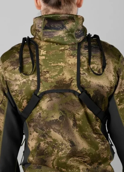 Härkila Deer Stalker Camo Bino Strap kiikarin kantolaukku valjailla, Axis MSP®Forest New