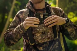 Härkila Deer Stalker Camo Bino Strap kiikarin kantolaukku valjailla, Axis MSP®Forest New