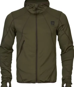 Härkila Deer Stalker Full-Zip Fleece Hoodie Willow Green Hot