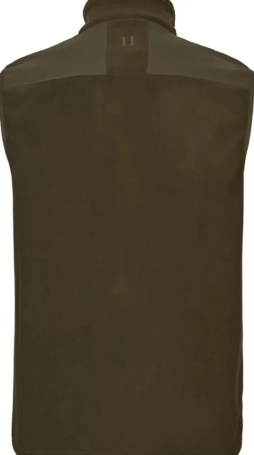 Fjell Fleece Vest Hunting Green/Willow Green-Härkila Outlet