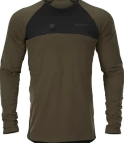 Heat L/S T-Shirt Willow Green/Black-Härkila Online
