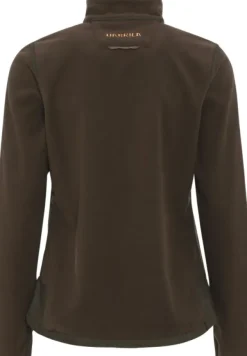 Härkila Kamko Fleece Women naisten kääntöfleecetakki, ruskea/punainen Clearance