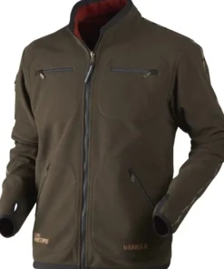 Härkila Kamko Windstopper -fleecetakki, punainen/ruskea Discount