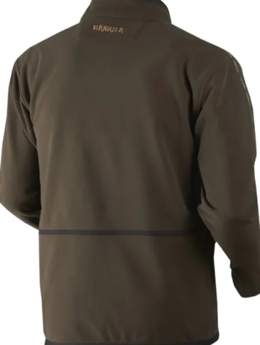 Härkila Kamko Windstopper -fleecetakki, punainen/ruskea Discount