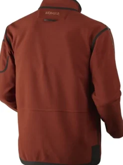 Härkila Kamko Windstopper -fleecetakki, punainen/ruskea Discount