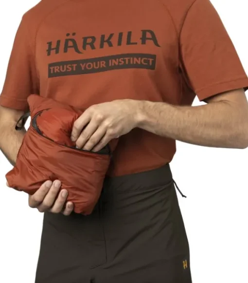 Härkila Logmar Insulated Packable Vest metsästysliivi, Willow Green Online