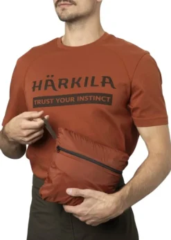 Härkila Logmar Insulated Packable Vest metsästysliivi, Willow Green Online