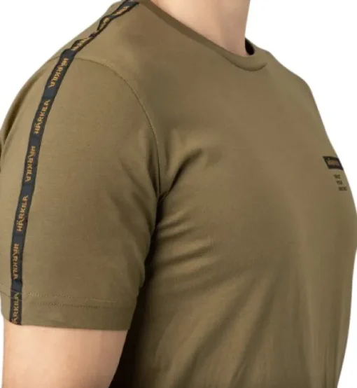 Logo Brand T-Shirt Dark Antique Bronze-Härkila Clearance