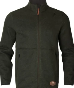 Härkila Metso Full Zip vetoketjullinen villapaita, tummanvihreä Best