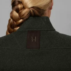 Härkila Metso Full Zip Women naisten villapaita, tummanvihreä Hot