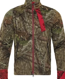 Härkila Moose Hunter 2.0 -fleecetakki, MossyOak Break-Up Country/Red Clearance