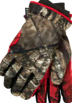 Härkila Moose Hunter 2.0 GTX metsästyskäsineet MossyOak Break-Up, camo/punainen Best