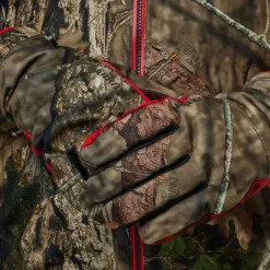 Härkila Moose Hunter 2.0 GTX metsästyskäsineet MossyOak Break-Up, camo/punainen Best