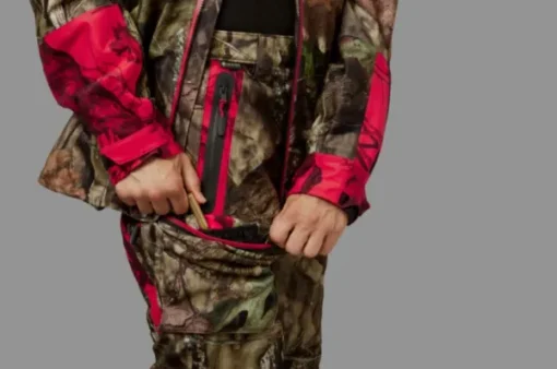 Härkila Moose Hunter 2.0 GTX -metsästyshousut, MossyOak Break-Up Country/Red Blaze Discount