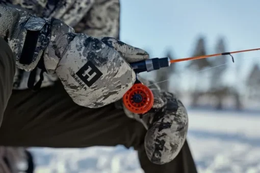 Härkila Mountain Hunter Expedition HWS Down Mittens untuvahanskat, Axis MSP®Mountain Hot