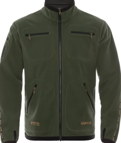 M's Kamko Fleece Grey/Green-Härkila Hot