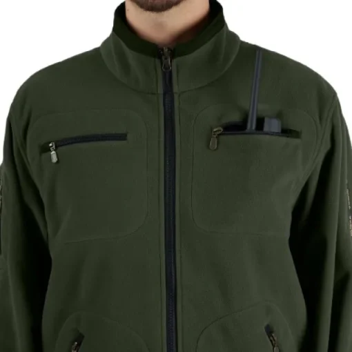 M's Kamko Fleece Grey/Green-Härkila Hot