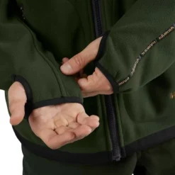 M's Kamko Fleece Grey/Green-Härkila Hot