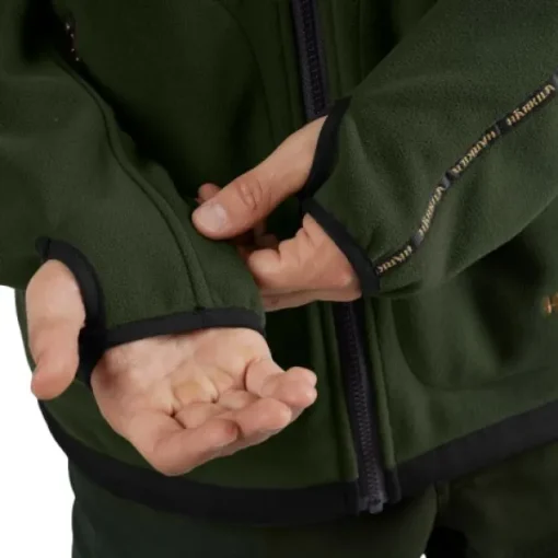 M's Kamko Fleece Grey/Green-Härkila Hot