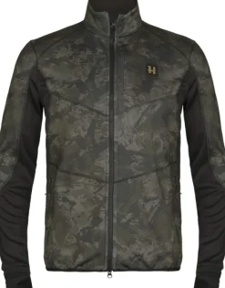 Härkila NOCTYX Camo Fleece Jacket fleecetakki, AXIS MSP®Black Hot