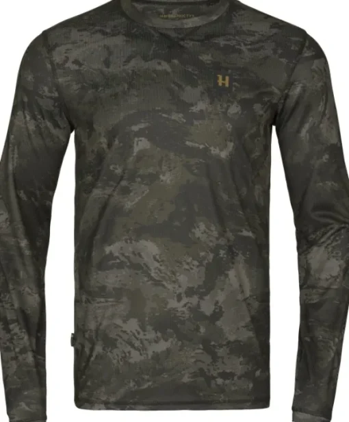 NOCTYX Camo L/S T-Shirt pitkähihainen paita, AXIS MSP®Black-Härkila Discount