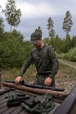 NOCTYX Camo L/S T-Shirt pitkähihainen paita, AXIS MSP®Black-Härkila Discount