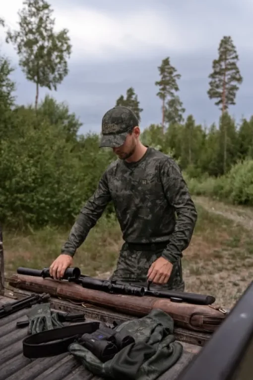 NOCTYX Camo L/S T-Shirt pitkähihainen paita, AXIS MSP®Black-Härkila Discount