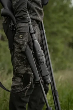 Härkila NOCTYX Camo Silent Trousers metsästyshousut, AXIS MSP®Black Outlet