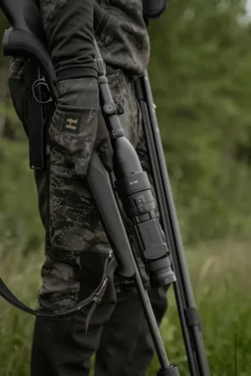 Härkila NOCTYX Camo Silent Trousers metsästyshousut, AXIS MSP®Black Outlet