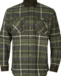 Pajala Skjorta flanellipaita, Olive Check-Härkila Best