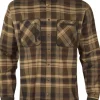 Pajala Skjorta flanellipaita, beige/ruskea-Härkila Clearance