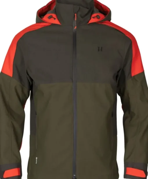 Pro Hunter Dog Keeper GTX Jacket metsästystakki, Willow Green/Orange-Härkila Best