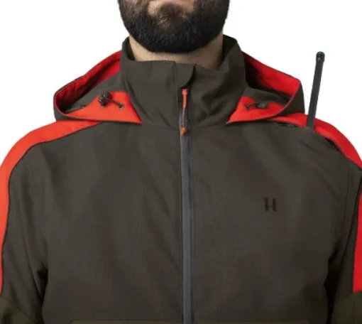 Pro Hunter Dog Keeper GTX Jacket metsästystakki, Willow Green/Orange-Härkila Best