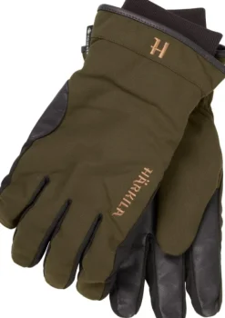 Härkila Pro Hunter GTX metsästyskäsineet nahalla, vihreä/ruskea Outlet
