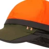 Härkila Pro Hunter GTX Reversible Keps vuorattu lippalakki, vihreä/ruskea/oranssi Clearance