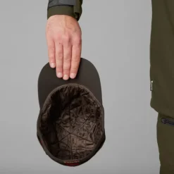 Härkila Pro Hunter GTX Reversible Keps vuorattu lippalakki, vihreä/ruskea/oranssi Clearance