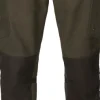 Härkila Pro Hunter Leather Trousers nahkaiset metsästyshousut, Willow Green Clearance
