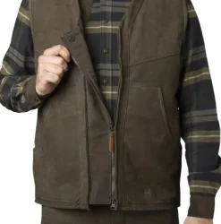 Härkila Pro Hunter Leather Vest metsästysliivi, Willow Green Online