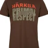 Härkila Respect T-shirt puuvillainen t-paita, ruskea Fashion