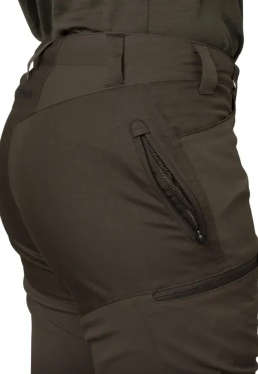 Härkila Runa Trouser naisten metsästyshousut, Slate Brown/Willow Green Online
