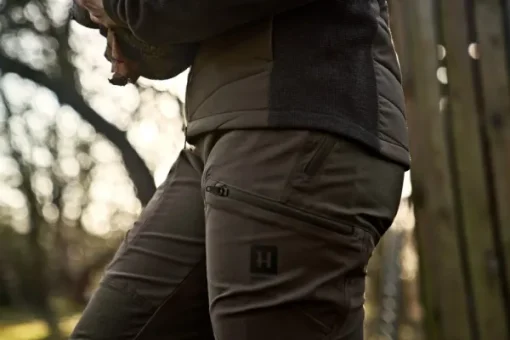 Härkila Runa Trouser naisten metsästyshousut, Slate Brown/Willow Green Online