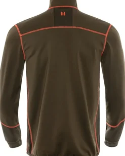 Scandinavian Fleece Jacket fleecetakki, vihreä/ruskea/oranssi-Härkila Online