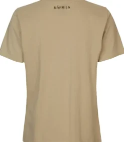 Stag Badge S/S T-Shirt Women Sand-Härkila Discount