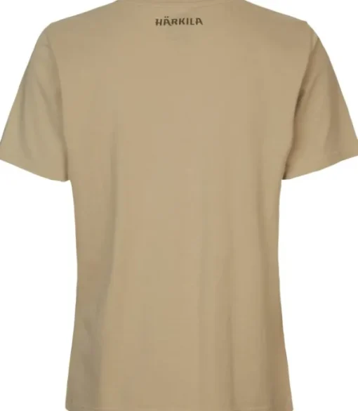 Stag Badge S/S T-Shirt Women Sand-Härkila Discount