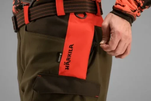 Wildboar Pro Housut Orange Blaze/Willow Green-Härkila Discount
